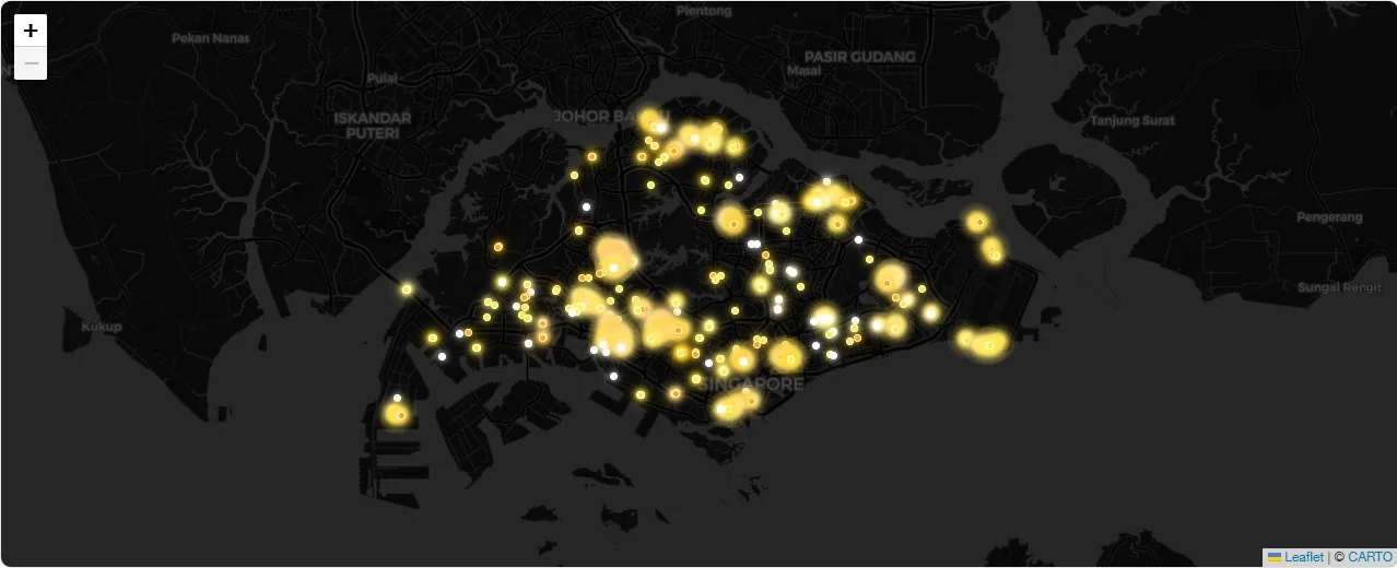 Visualising Singapore Open Data